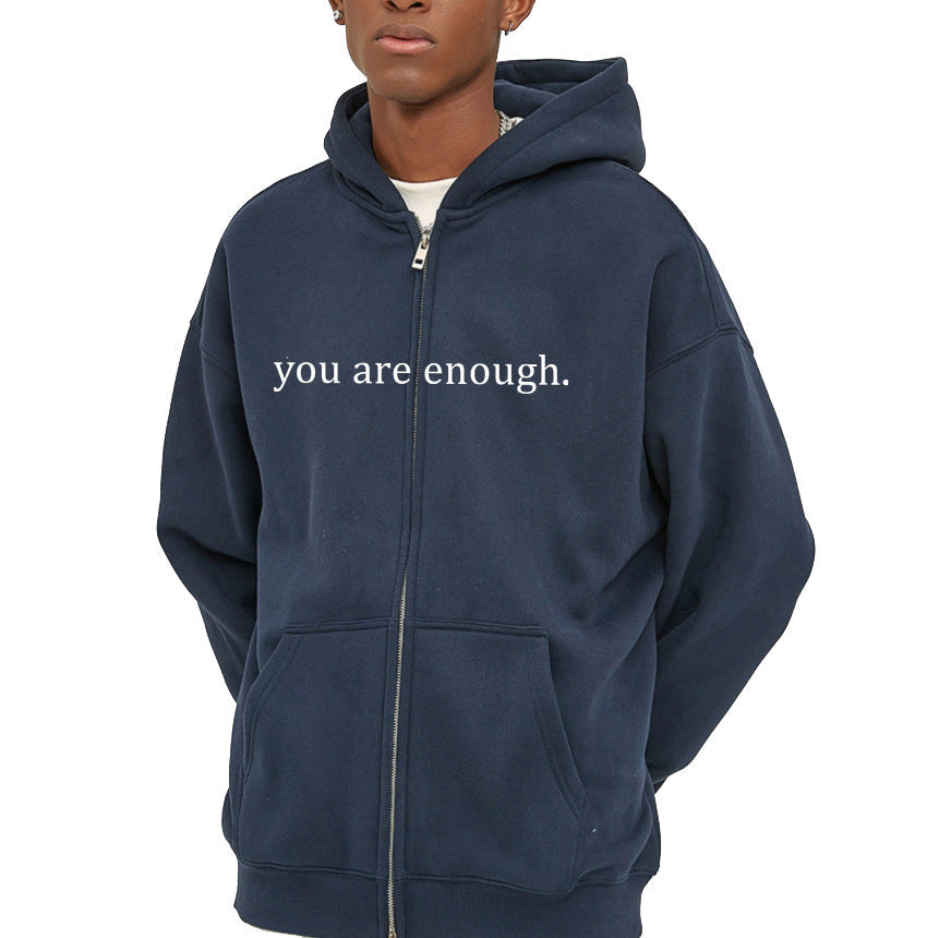 Emotional Zipper Hoodie